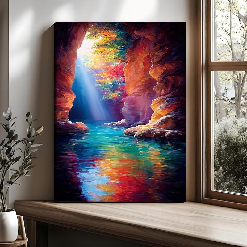 Serene Landscape Canvas Wall Art - Image 3