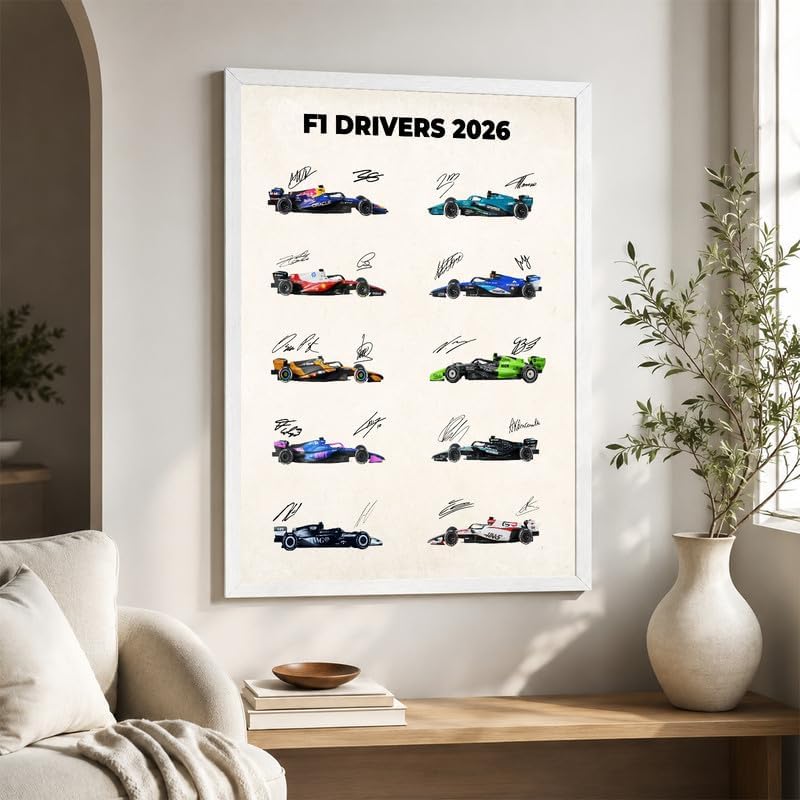 InkFlow Posters Motorsport Canvas Poster - Image 6
