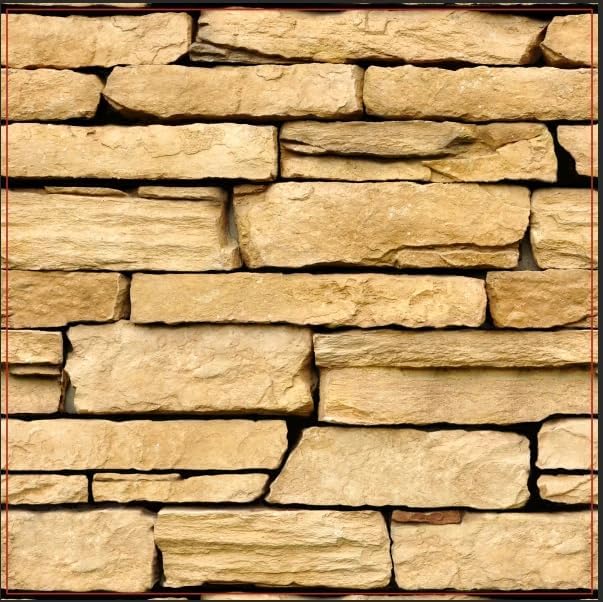 COMSTICKC 3D Peel and Stick Faux Stone Wall Panels by COMSTICKCDECOR