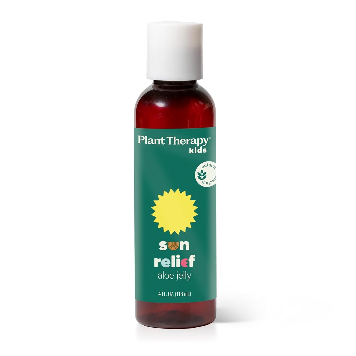 Plant Therapy Kids Sun Relief Aloe Jelly 4 oz Gentle After-Sun Care, Cools & Calms Skin, Non-Sticky & Fast-Absorbing, Outdoor Essentials