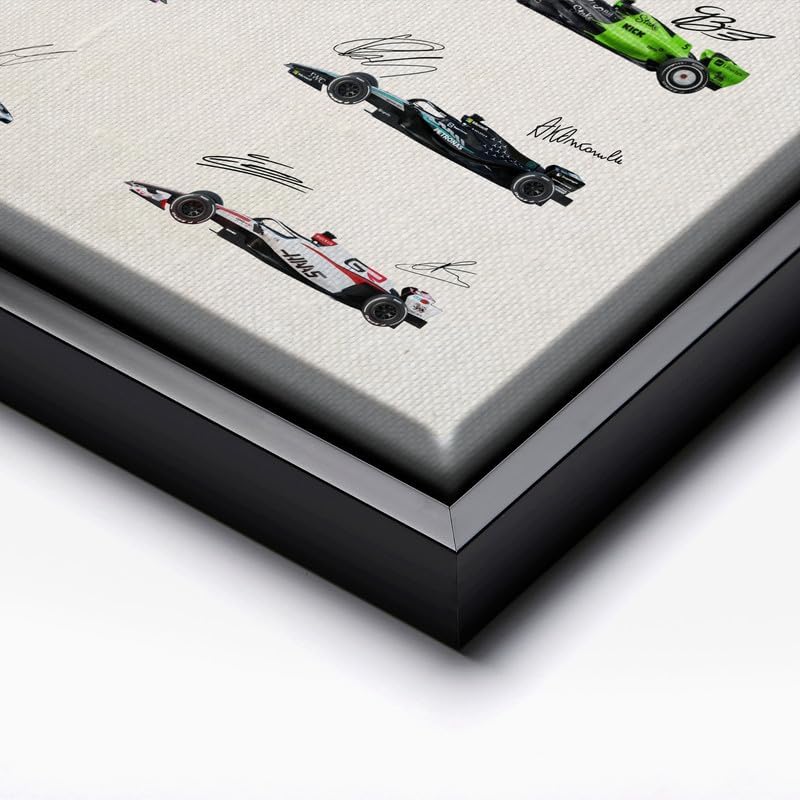 InkFlow Posters Motorsport Canvas Poster - Image 2