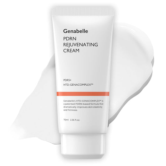 PDRN Rejuvenating Cream - Lightweight Moisturizer with Original PDRN, CICA, Hyaluronic Acid - Nourishing, Hydrating, and Soothing Formula - 2.36 fl.oz