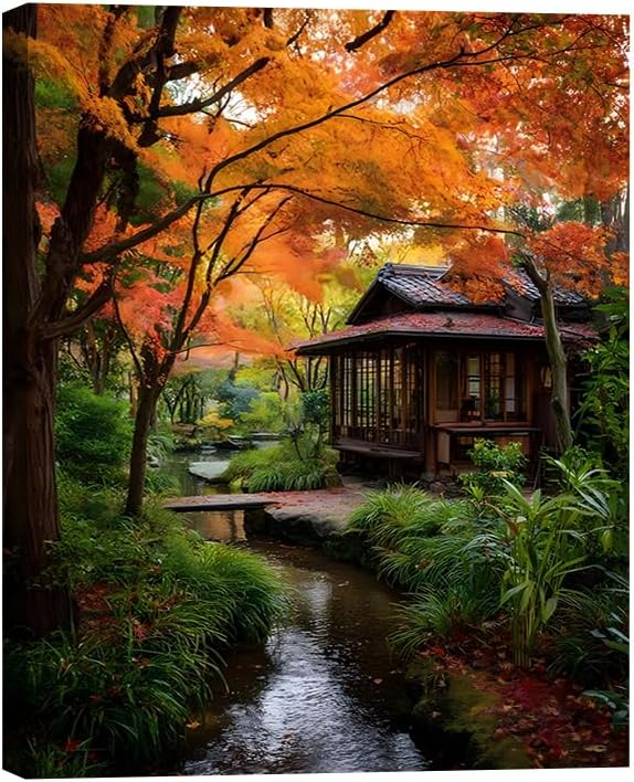 Serene Landscape Canvas Wall Art by Unknown