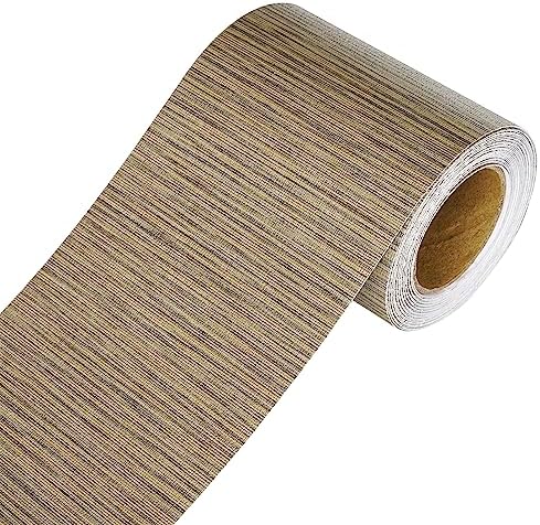YENHOME Grasscloth Wallpaper Border Peel and Stick Removable Wall Border Trim by Yenhome