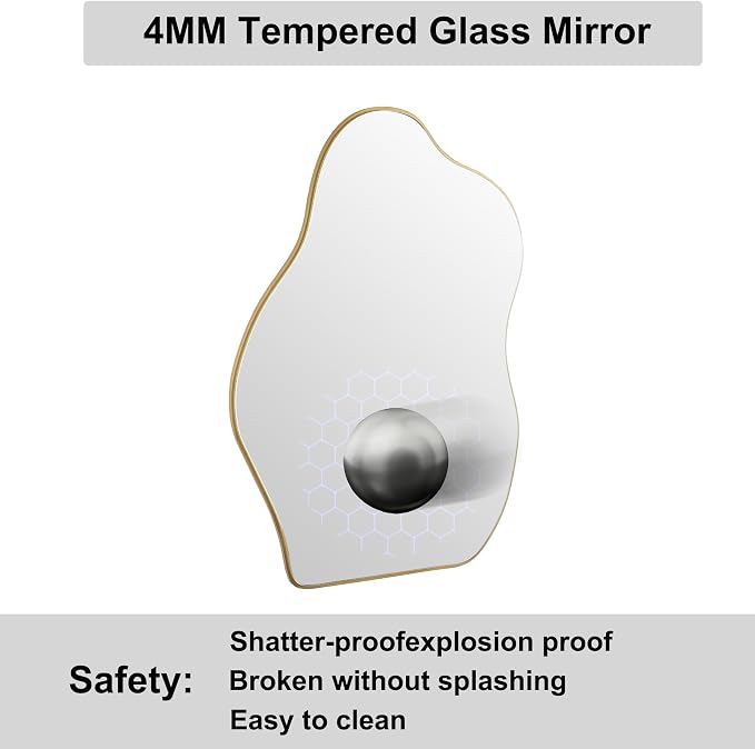 BOMINICA Irregular Wall Mirror - Image 6