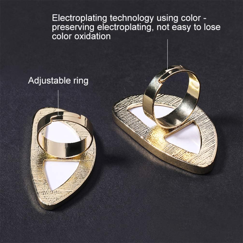 4pcs Ring Palette Nail Art Palette Blending Palette Pigment Palette Lip Color Palette Foundation Palette Rings Tools Manicure Palette Color Display Plate Mix Decorate Nail Set