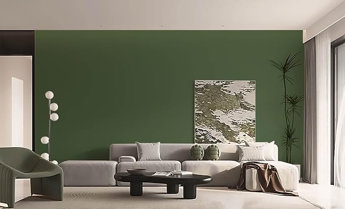 Dimoon 78.7''x15.7'' Green Skin Peel and Stick Wallpaper Contact Paper Modern - Image 8