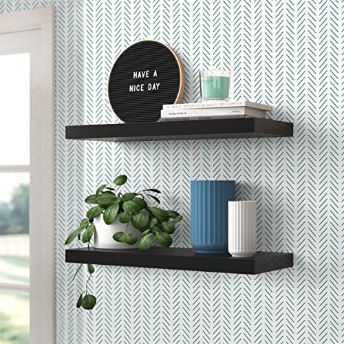 Orainege Green Peel and Stick Wallpaper Herringbone Contact Paper - Image 3