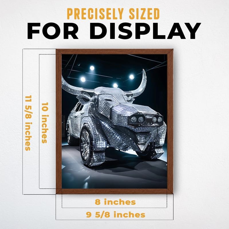 InkFlow Posters Diamond Car Canvas Poster - Image 3