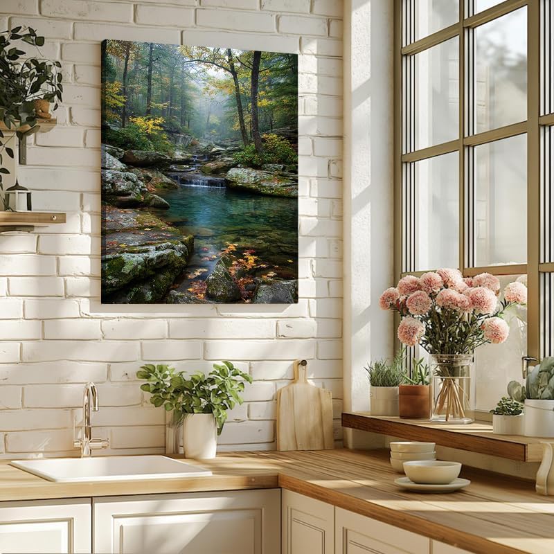 Serene Landscape Canvas Wall Art - Image 6