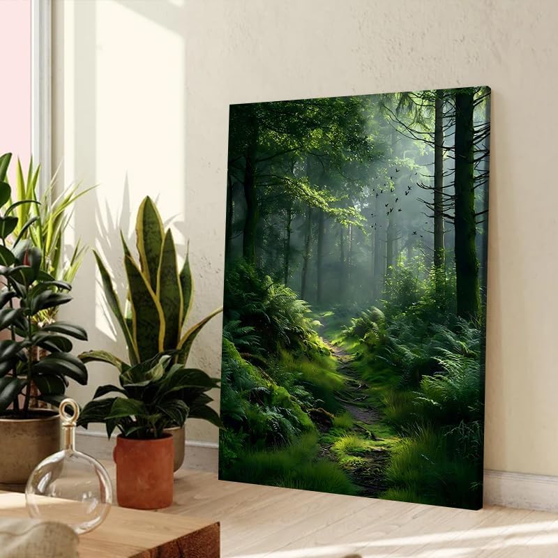 Serene Landscape Canvas Wall Art - Image 4