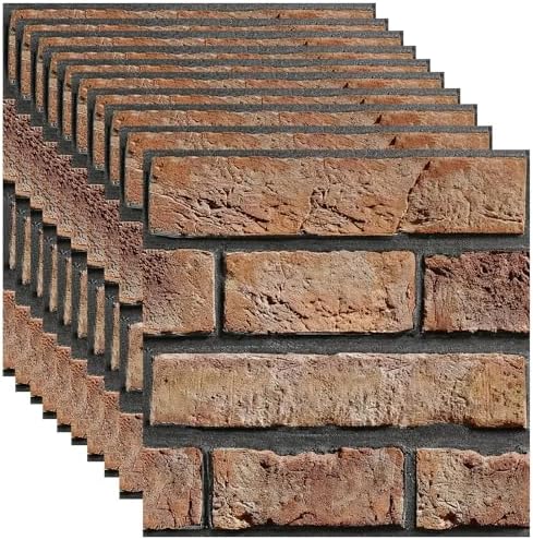 3D Brick Wall Panels Peel and Stick by 3DWallPanelsPeelandStickforInteriorDecoration
