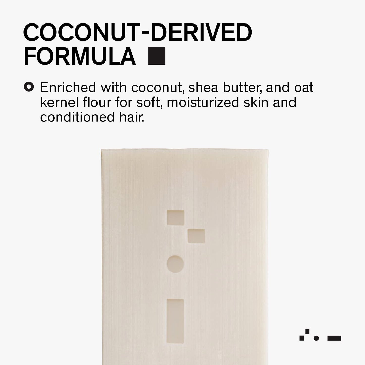 Bravo Sierra Body and Hair Shampoo Bar All-In-One Mens Solid Cleanser Soap for Face & Body - 3-Pack (White Vetiver & Cedarwood) - Coconut, Shea Butter for Soft Skin & Hair