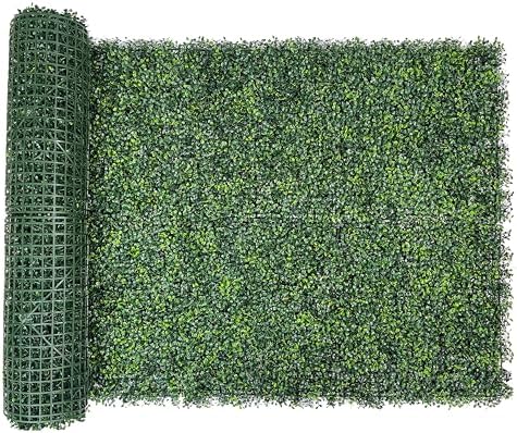 Bybeton 40"x120" Ivy Privacy Fence Screen Odorless Boxwood Hedge by BYBETON