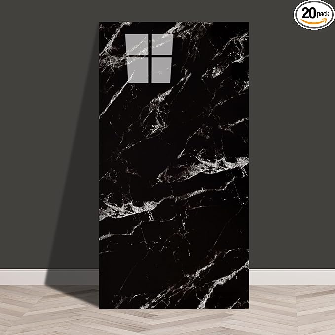 Haimin Wall Panels Peel and Stick 20 Pieces 23.6x11.8in Lightweight Backsplash by HaiminHomeDecorWallpaper