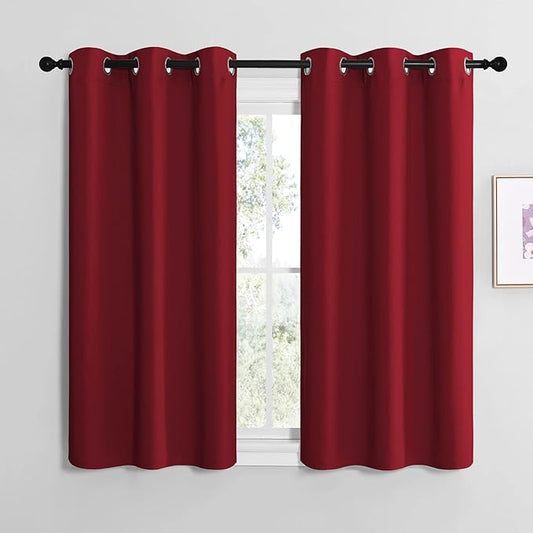 NICETOWN Christmas Short Blackout Curtains by NICETOWN