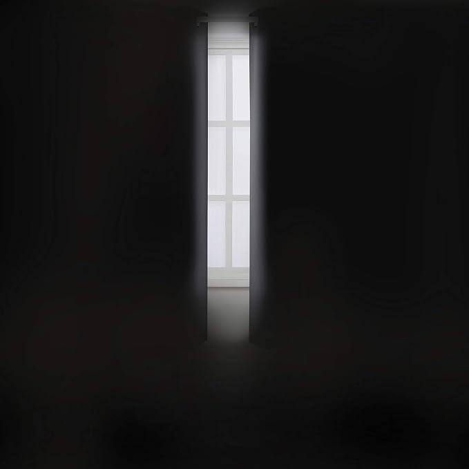 LEMOMO Grey Thermal Blackout Curtains/42 x 63 Inch/Set of 2 Panels Room - Image 3