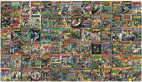 RoomMates Marvel Comic Cover Peel and Stick Wallpaper Mural, 10.5 ft x 6 ft by RoomMates