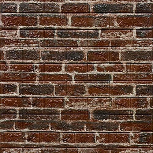 3D Self Adhesive Foam Wall Panels, 10 Tiles Cover 57 sq feet, Peel and Stick by Cozylkx