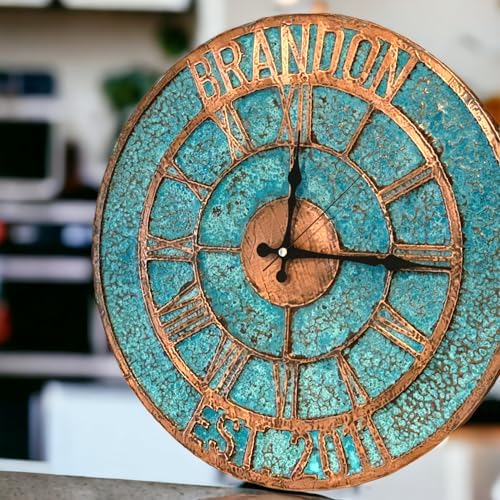Handmade Copper Wall Clock Artisan Touch in Every Piece - Image 5