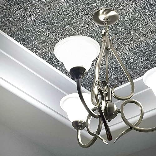 RoomMates TIL4624FLT StickTiles Silver Tin Peel and Stick Tile - Image 4