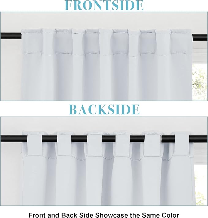 RYB HOME Small Window Curtains - Image 4