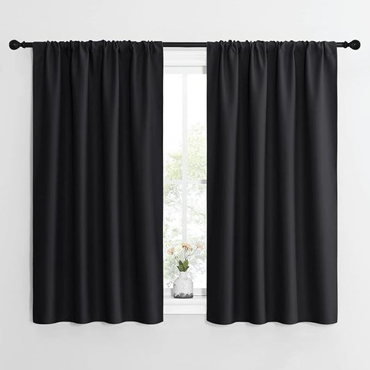 NICETOWN Black Out Curtain Panels by NICETOWN