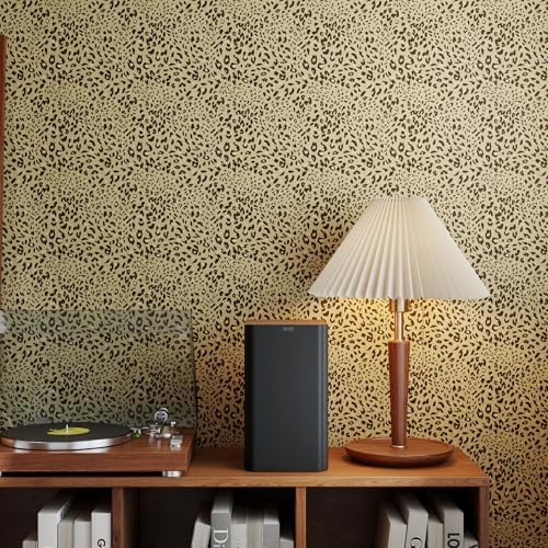 Leopard Print Peel and Stick Wallpaper Animal Pattern Removable Wall Covering - Image 7