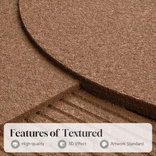3D Textured Large Framed Abstract Wall Art - Image 3