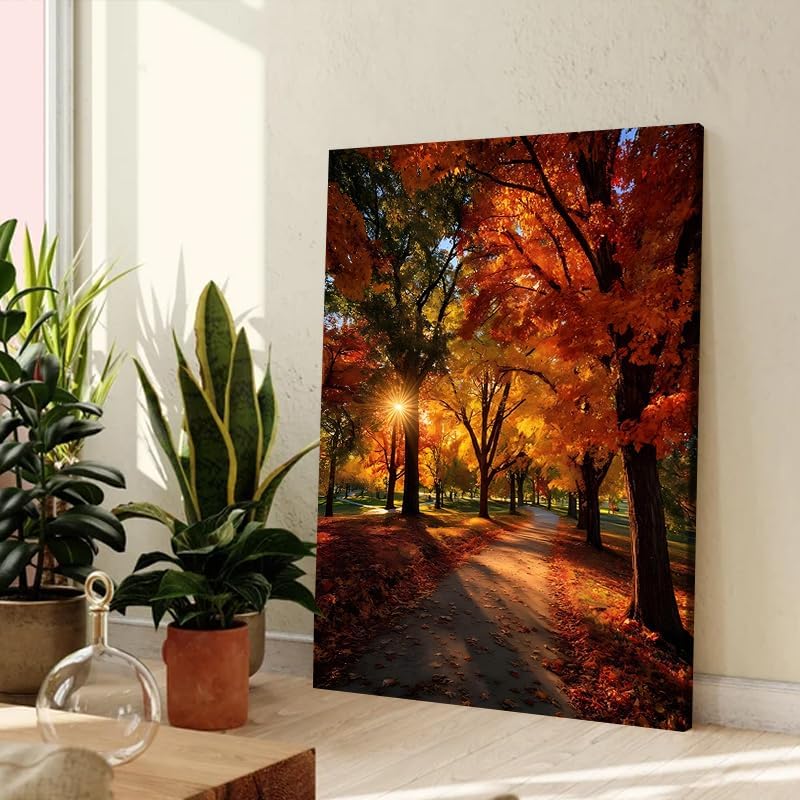 Serene Landscape Canvas Wall Art - Image 4