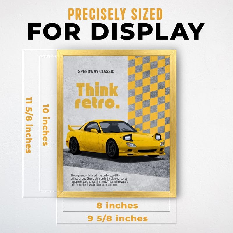 InkFlow Posters Retro Sports Car Canvas Poster - Image 3