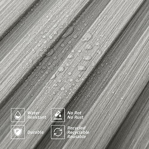 Art3d 96 x 6 Inch WPC 3D Wood Textured Slat Wall Panels - Image 4