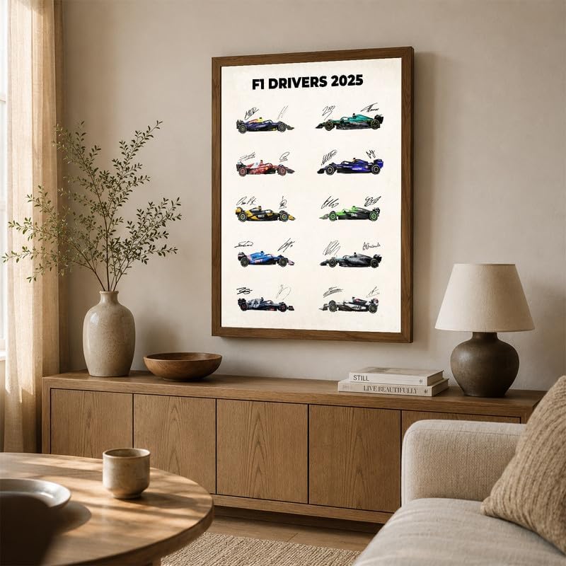 InkFlow Posters Race Car Collection Canvas Poster - Image 4