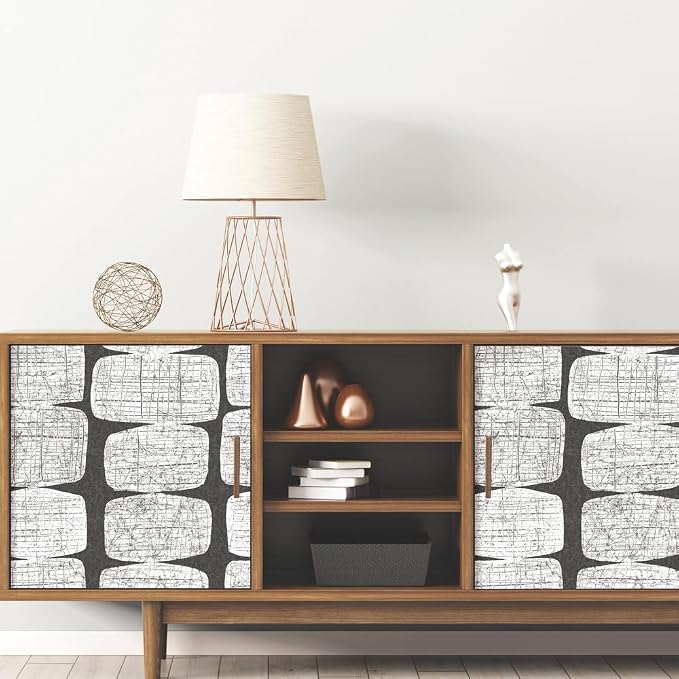 RoomMates RMK12348PL Mid-Century Beads Peel and Stick Wallpaper - Image 5