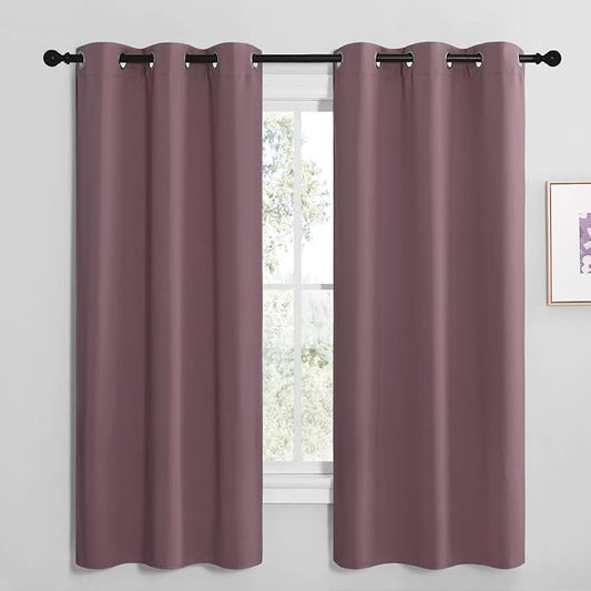 NICETOWN Dry Rose Room Darkening Curtains by NICETOWN