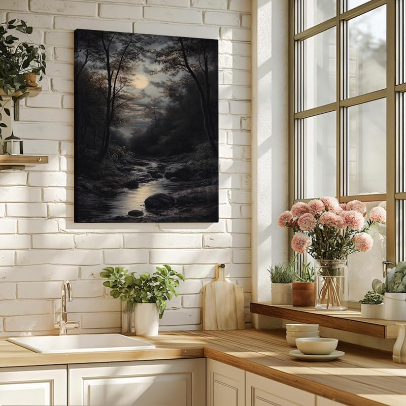 Serene Landscape Canvas Wall Art - Image 6