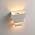 White Wall Sconce, Paintable Plaster Wall Light Fixture - Image 7