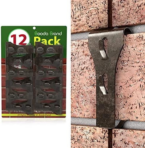 Brick Clips Fit Standard-size Bricks 2-1/4" to 2-3/8" High by BoodaBrand