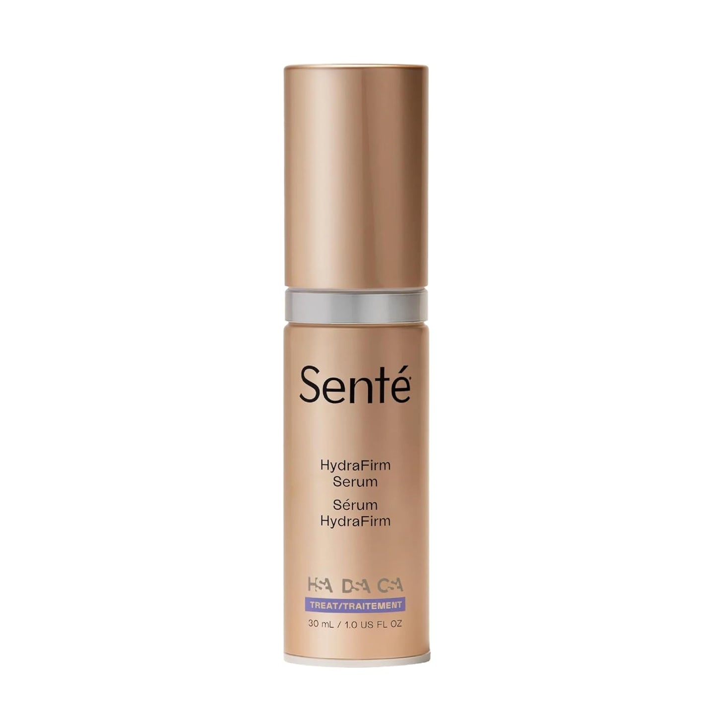 Senté HydraFirm Serum | Supports Collagen and Elastin Production | Restores Firmness and Volume | Formulated with Patented HSA and Peptides | 1 Fl Oz