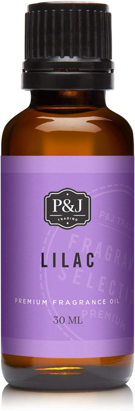 P&J Trading Fragrance Oil | Lilac Oil 30ml - Candle Scents for Candle Making, Freshie Scents, Soap Making Supplies, Diffuser Oil Scents