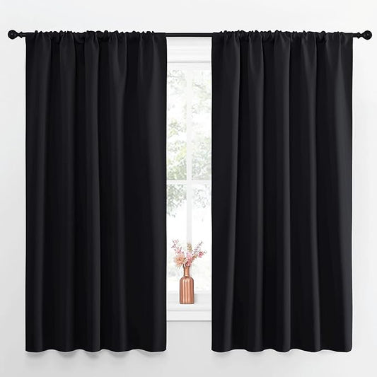 NICETOWN Black Out Window Curtains by NICETOWN