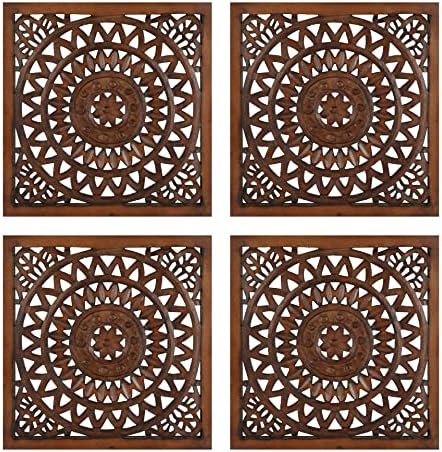 Wooden Designer Wall Hanging Plaques/Wall Plaque Wall Décor Plaques Set of by TheWoodenTown