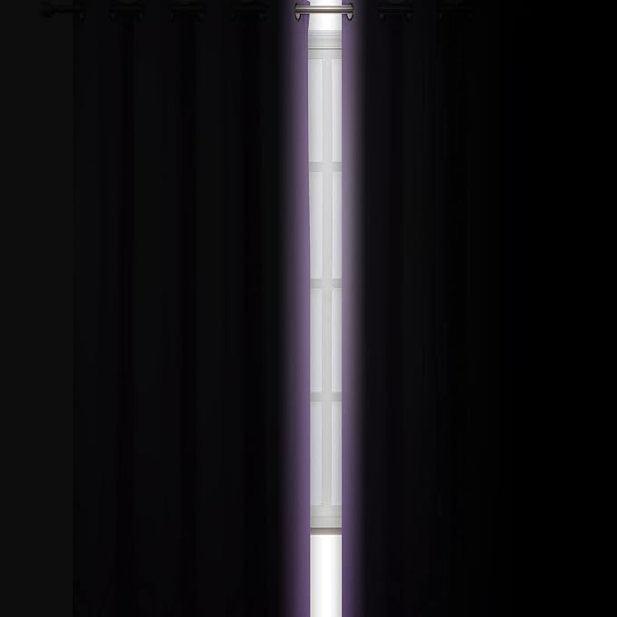 LEMOMO Blackout Curtains 66 x 84 inch/Lavender Curtains Set of 2 Panels/Thermal - Image 3