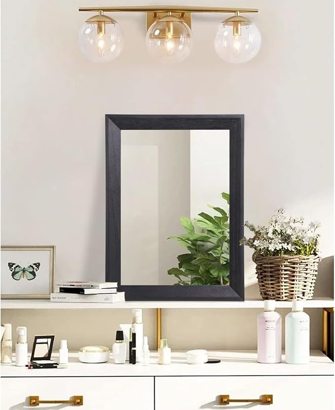 AAZZKANG Wall Mirror Black Rectangle Mirrors - Image 4