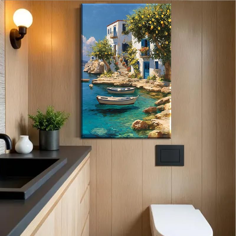 Serene Landscape Canvas Wall Art - Image 7