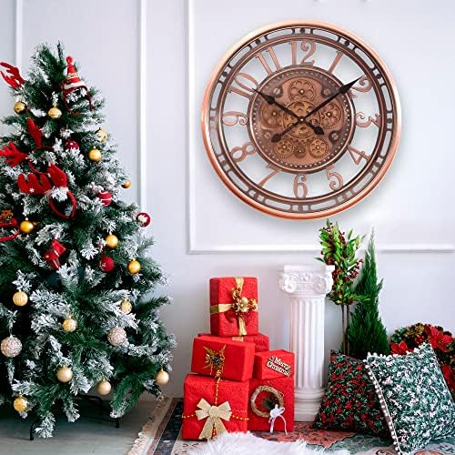 INFINITY TIME 21" Moving Gear Wall Clocks - Image 3
