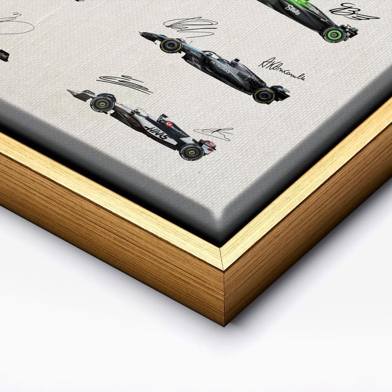 InkFlow Posters Race Car Collection Canvas Poster - Image 2