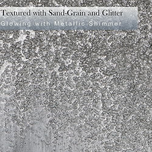 Silver Abstract Wall Art Decor - Image 2