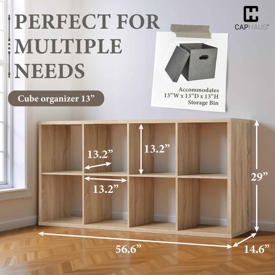 CAPHAUS Sturdy Room 13-Inch Cube Storage Organizer Shelf, - Image 3