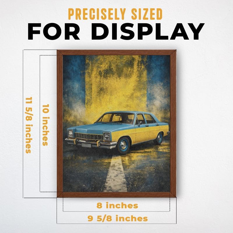 InkFlow Posters Vintage Car Canvas Poster - Image 3
